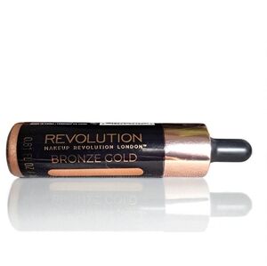 Makeup Revolution Liquid Highlighter – Bronze Gold